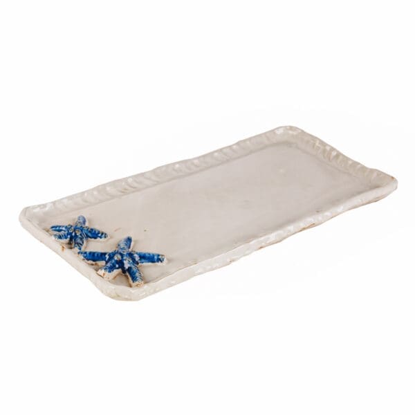 Ceramic table top tray