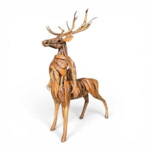 Teak Centaur Sculpture