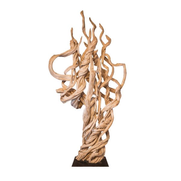 Jungle vines wood sculpture