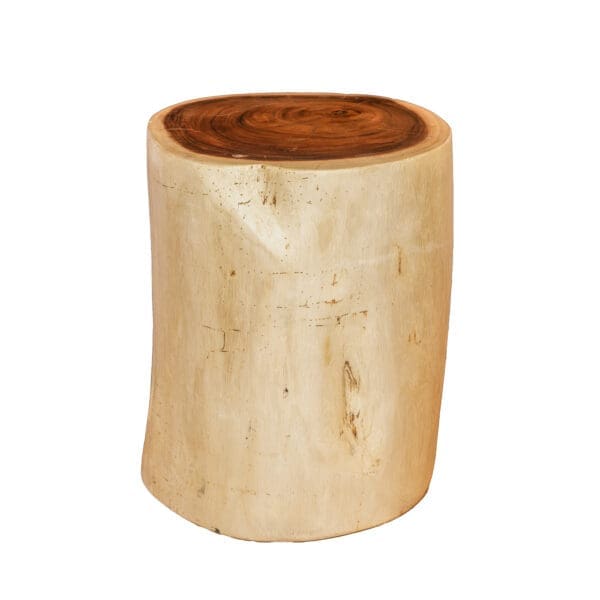 Natural stump stool