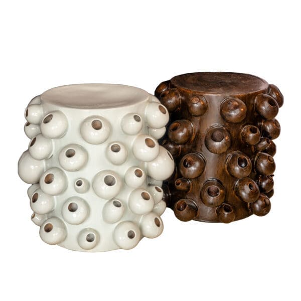 Ceramic barnacle stool